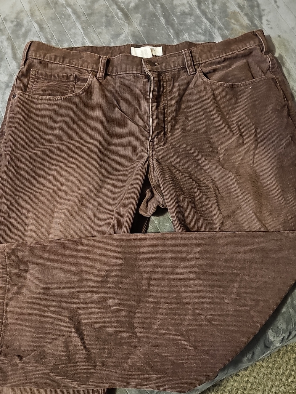 Sonoma Men's Dark Brown Corduroy Pants